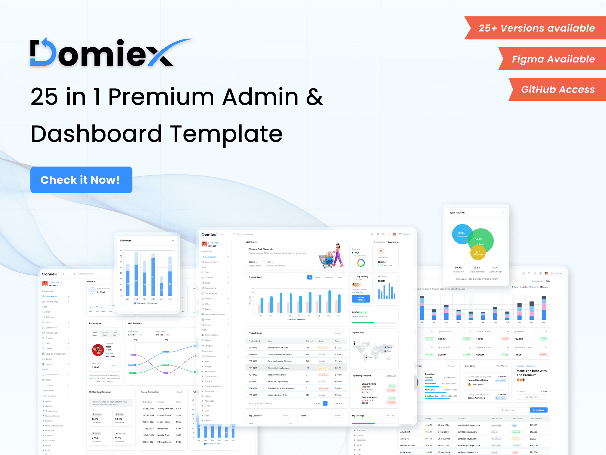 Next-Generation Admin Dashboard Template